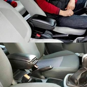 NİKEN Ford focus 3 kol dayama kolçak vidasız orta konsol niken 2015+ - 3