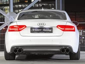 AUTOGP Audi S5 arka tampon difüzörü model 2012 / 2015 2kapı thumbnail 1