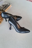 015 050 Topukla Kadın Stiletto Abiye Ayakkabı - 5