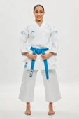 Arawaza WKF Onaylı Premier Leage Women Black Diamond Kata Elbisesi - 2