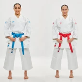 Arawaza WKF Onaylı Premier Leage Women Black Diamond Kata Elbisesi - 1