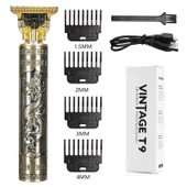 Vintage T9 Şarjlı Saç Sakal Kesme Makinesi - 1