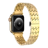 Apple Watch 40mm Kordon Zikzak Dizayn Metal Kordon 86 - 4