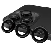 Apple iPhone 15 Pro Kamera Lens Koruyucu Çerçeveli Koruyucu CL-07 - 7