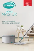 SMARTER AQUA MASTER TEMİZ & KİRLİ SUYU AYIRMA ÖZELLİĞİ OTOMATİK TEMİZLİK SETİ MOP PASPAS - 2