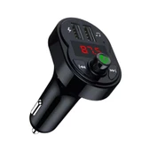 Concord C615  3.1A Çift USB & Şarj  Flash Bellek Girişi  Bluetooth Fm Transmitter - 2