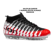 Lion 1453 Krampon Kırmızı Siyah Çoraplı - 1