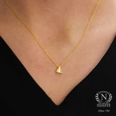 925 Ayar Gümüş Üçgen Kolye thumbnail 4