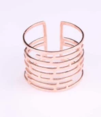 925 Ayar Gümüş Labirent Yüzük, Pembe thumbnail 3