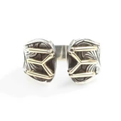 925 Ayar Gümüş Kayı Obası Sembolü Erkek Yüzük thumbnail 1