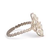 925 Ayar Gümüş Elişi Telkari Yüzük thumbnail 4