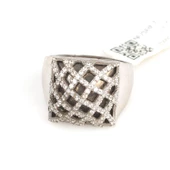 925 Ayar Gümüş Modern Tasarım Yüzük thumbnail 4