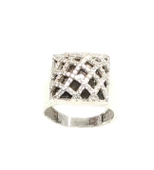 925 Ayar Gümüş Modern Tasarım Yüzük thumbnail 6