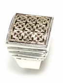 Konstantinapol Tasarım Kare Otantik Yüzük thumbnail 8