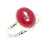 925 Ayar Gümüş Akik Taşlı Elişi Yüzük thumbnail 2