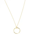 925 Ayar Gümüş Halka Kolye thumbnail 6