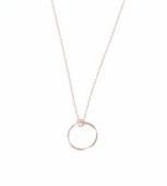 925 Ayar Gümüş Halka Kolye thumbnail 3