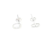 925 Ayar Gümüş Minik Halka Küpe thumbnail 5