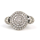 925 Ayar Gümüş Taşlı Tasarım Yüzük thumbnail 7