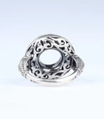 925 Ayar Gümüş Tasarım Yüzük thumbnail 4