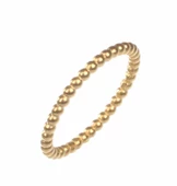 925 Ayar Gümüş Trend Alyans, Sarı thumbnail 6