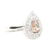 925 Ayar Gümüş Damla Zultanit Taşlı Anturaj Yüzük thumbnail 1