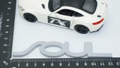 DK Tuning Soul Bagaj Gri ABS 3M 3D Yazı Logo Kia İle Uyumlu - 2