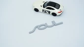DK Tuning Soul Bagaj Gri ABS 3M 3D Yazı Logo Kia İle Uyumlu - 3