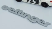 DK Tuning Oettinger Bagaj Gri ABS 3M 3D Yazı Logo - 4