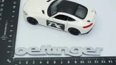 DK Tuning Oettinger Bagaj Gri ABS 3M 3D Yazı Logo - 2
