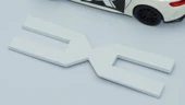 DK Tuning Yeni Nesil Bagaj 3M 3D 10cm Beyaz Yazı Logo Dacia İle Uyumlu - 4