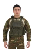 Single Sword Kasırga Tactical Balistik Plaka Takılabilen Açık Cepli Hücum Yeleği - 5