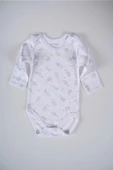 BABYTOO 3'LÜ KARIŞIK DESENLİ UZUN KOLLU BEBEK ÇITÇITLI BADİ - 9