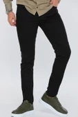 Dennys Denim Slim Fit Siyah Erkek Pantolon-5673 - 1