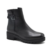 VENÜS 1950892K SU GEÇİRMEZ WATERPROOF TOPUKLU DERİ KADIN BOT thumbnail 4