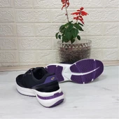 Lotto Charlıson Siyah-Mor Hafızalı İç Taban Bayan Spor Ayakkabı thumbnail 7