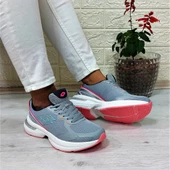 Lotto Charlıson Gri-Pembe Hafızalı İç Taban Bayan Spor Ayakkabı thumbnail 3