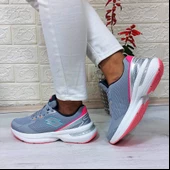 Lotto Charlıson Gri-Pembe Hafızalı İç Taban Bayan Spor Ayakkabı thumbnail 5