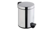 A44055-Vitra Arkitekta Çöp Kovası - 4,5 Lt - Parlak Paslanmaz Çelik - 3