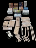 sargılı ahşap çay kahve karıştırıcı 250 adet 11 cm - 5