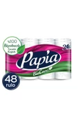 Papia Biocare Tuvalet Kağıdı 48 Rulo (16 RULO X 3 PAKET) - 1