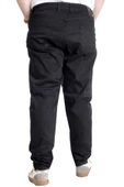 Mode XL Büyük Beden Erkek Pantolon Kot Klasik ARMINA 23903 Siyah - 4