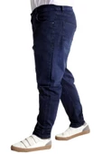 Mode XL Büyük Beden Erkek Kot Pantolon Klasik Armina 23903 Lacivert - 2