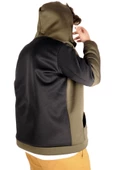 Mode XL Erkek Sweatshirt Waterproof Softshell Zippered 21084 Haki - 5