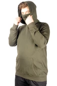 Mode XL Büyük Beden Erkek Sweatshirt Arm Mask 21505 Haki thumbnail 1