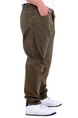 Mode XL Büyük Beden Erkek Gabardin Pantolon 5 Cep Doğa Classic 22920 Haki thumbnail 5