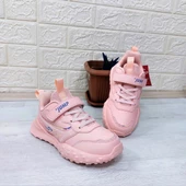 Jump 29601 Açık Pembe Cırtlı Fuspetli Ortapedik Kız Çocuk Spor Ayakkabı thumbnail 4