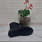 Lee Cooper 31190 Siyah Kaymaz İçi Kürklü Önden Fermuarlı Kar Botu - 9