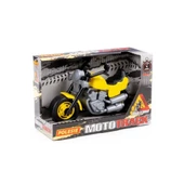 Polesie Cross Yarış Motorsikleti 25 Cm Sarı - POL-92298 - 4
