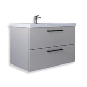 Teta Home Batum 65 cm MDF Banyo Lavabolu Alt Dolap  Krem thumbnail 1